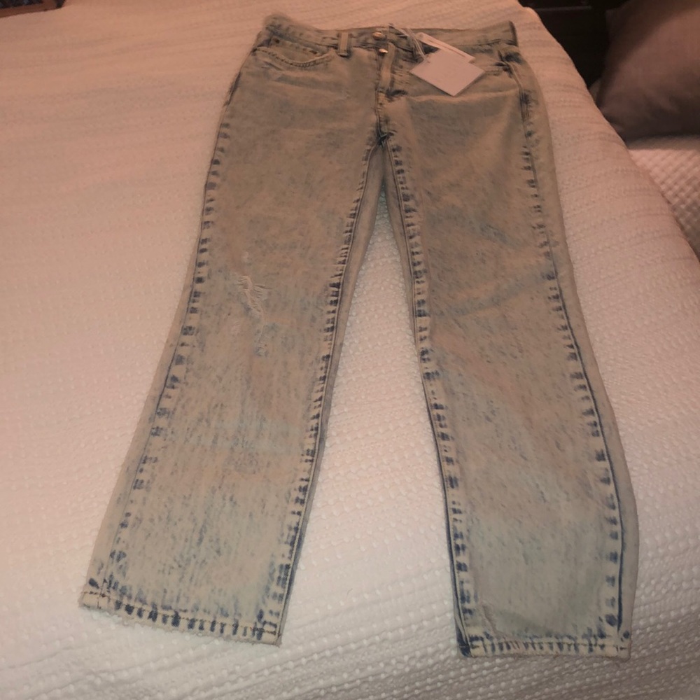 Pistola Charlie High Rise Straight Leg Jean